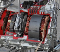 HY-QCX704混合動(dòng)力汽車(chē)變速箱解剖展示臺(tái)